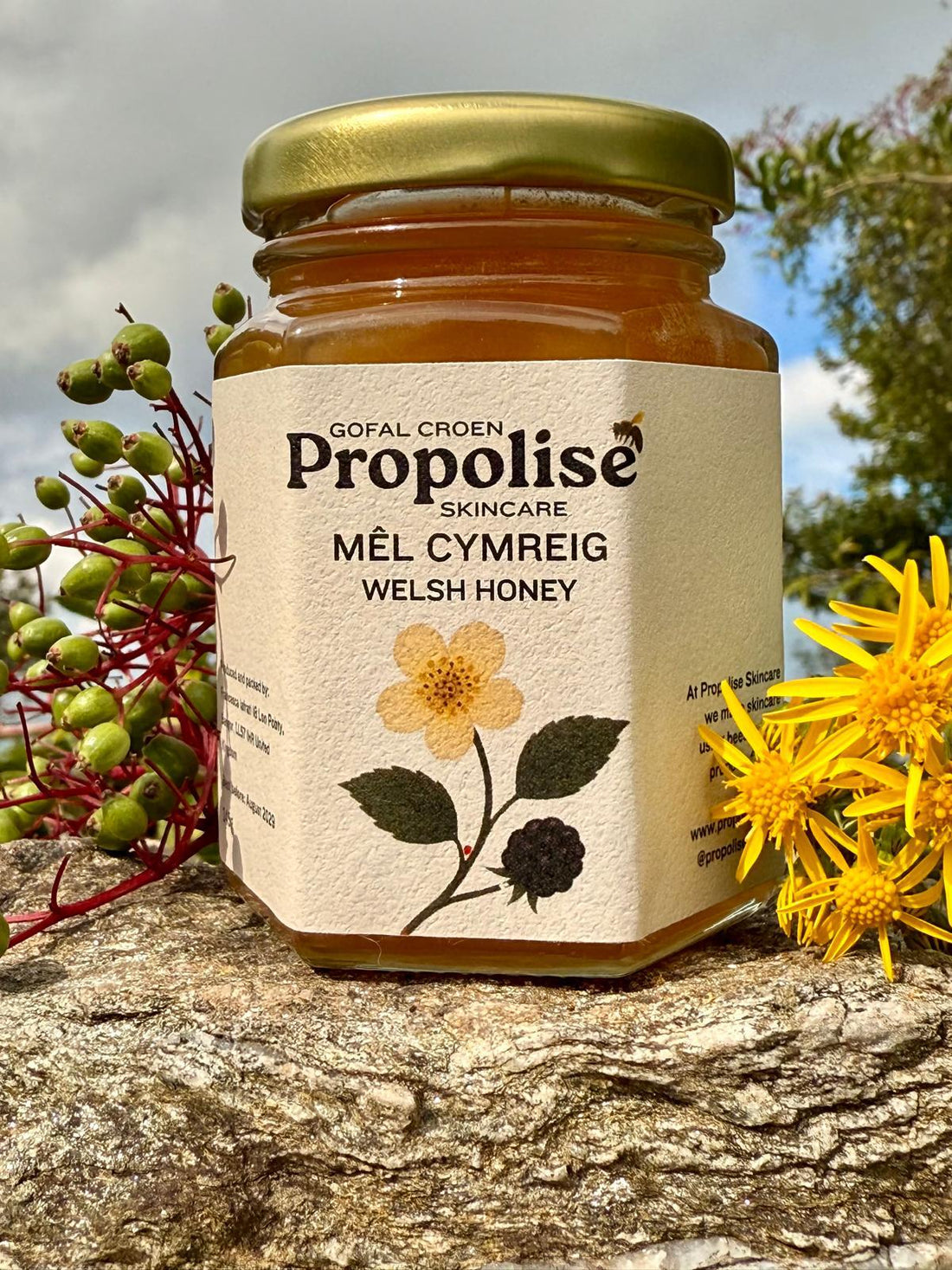 Fresh wildflower honey