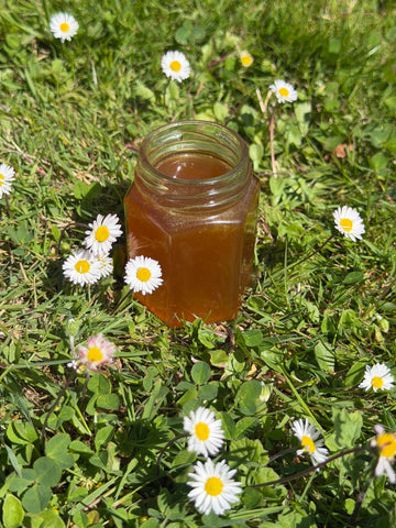 Fresh wildflower honey
