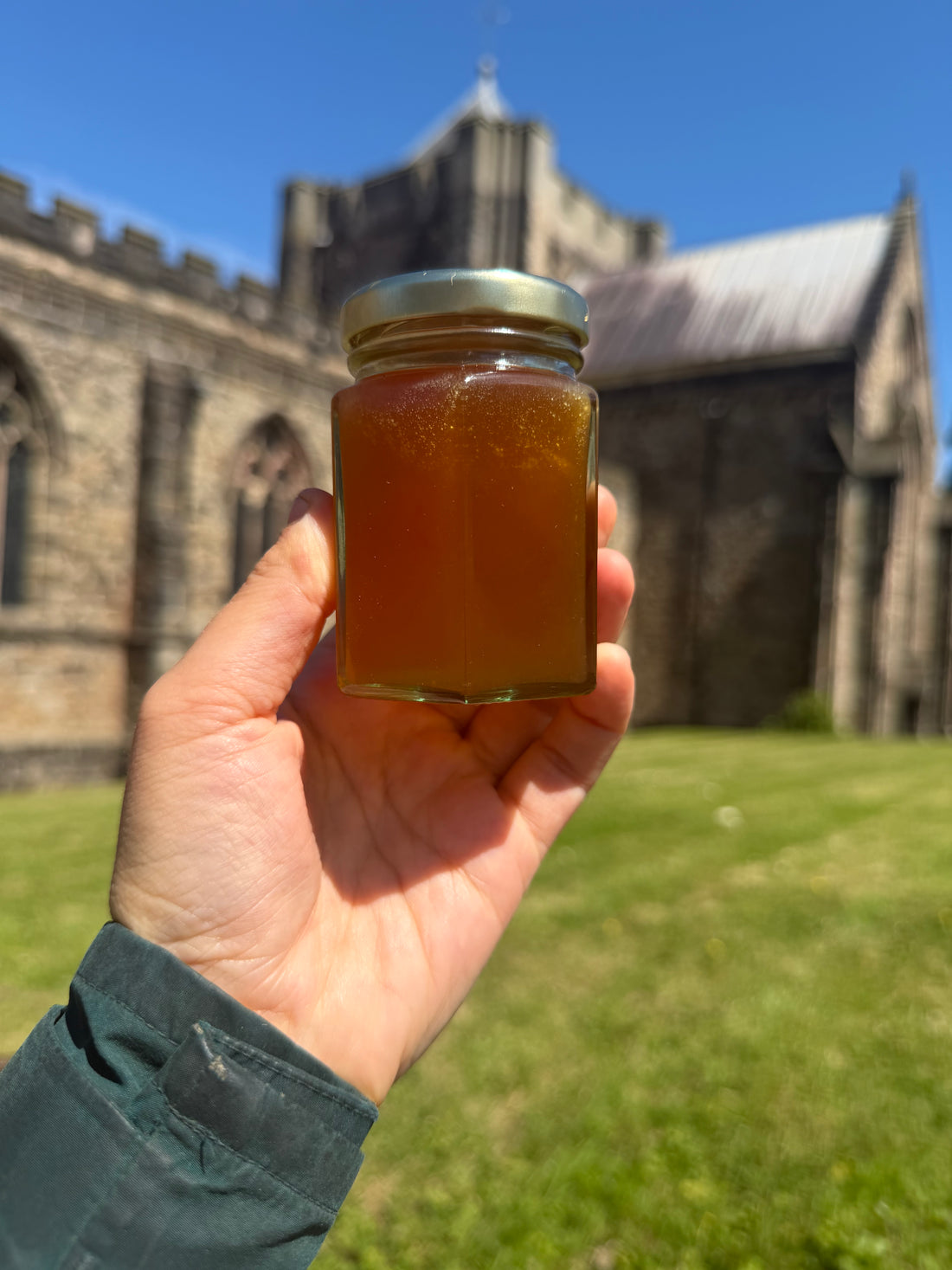 Fresh wildflower honey